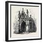 Bury St. Edmunds: Porch of St. Mary's Church 1867-null-Framed Giclee Print