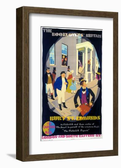 Bury the Booklover Britain-null-Framed Art Print