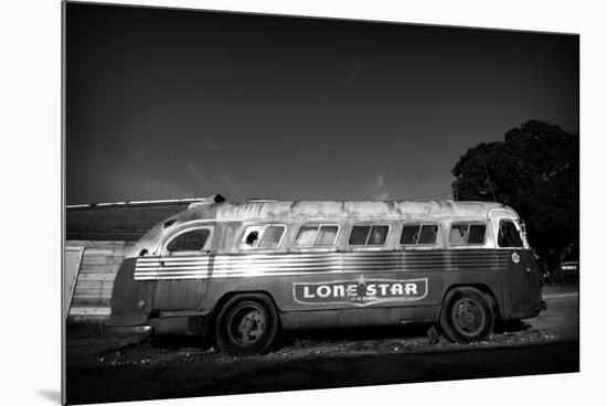 Bus 1 BW-John Gusky-Mounted Photographic Print