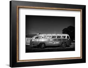 Bus 1 BW-John Gusky-Framed Photographic Print