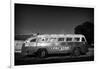 Bus 1 BW-John Gusky-Framed Photographic Print