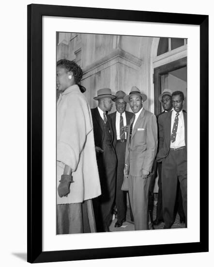 Bus Boycott Trial King-Gene Herrick-Framed Photographic Print