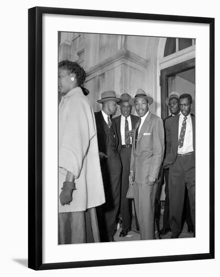 Bus Boycott Trial King-Gene Herrick-Framed Photographic Print