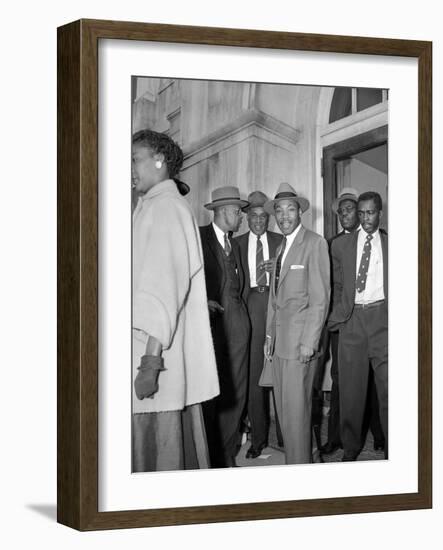 Bus Boycott Trial King-Gene Herrick-Framed Photographic Print