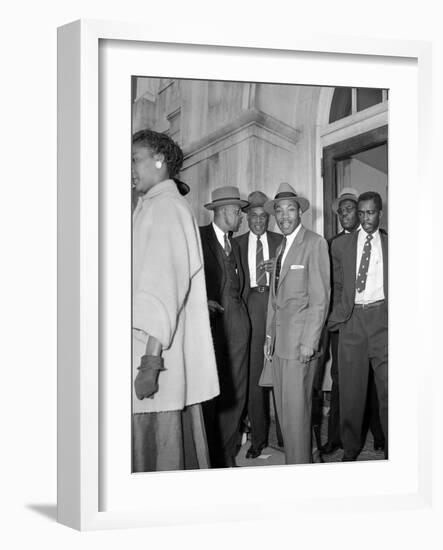 Bus Boycott Trial King-Gene Herrick-Framed Photographic Print