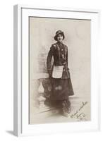Bus Conductress, World War I-null-Framed Photographic Print