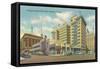 Bus Depot, Portland, Oregon-null-Framed Stretched Canvas