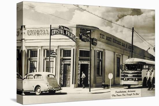 Bus Depot, Tombstone, Arizona-null-Stretched Canvas