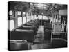 Bus Driver on Empty Bus During Boycotting by African Americans-null-Stretched Canvas