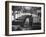 Bus Driver on Empty Bus During Boycotting by African Americans-null-Framed Photographic Print