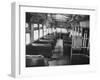 Bus Driver on Empty Bus During Boycotting by African Americans-null-Framed Photographic Print