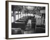 Bus Driver on Empty Bus During Boycotting by African Americans-null-Framed Photographic Print