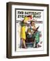 "Bus Fare," Saturday Evening Post Cover, September 9, 1939-McCauley Conner-Framed Giclee Print