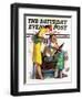 "Bus Fare," Saturday Evening Post Cover, September 9, 1939-McCauley Conner-Framed Giclee Print