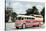 Bus in Front of Capitol Building-null-Stretched Canvas
