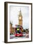 Bus Lane - In the Style of Oil Painting-Philippe Hugonnard-Framed Giclee Print