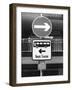 Bus Lane Sign-null-Framed Photographic Print