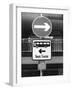 Bus Lane Sign-null-Framed Photographic Print