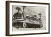 Bus-Like Tramway to Mt. Hood, Oregon-null-Framed Art Print