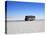 Bus on Salar de Uyuni, the Largest Salt Flat in the World, South West Bolivia, South America-Simon Montgomery-Stretched Canvas