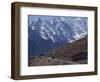 Bus on the Karakoram Highway Through the Karakoram Range, Pakistan-Poole David-Framed Photographic Print