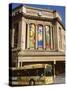 Bus Passing the Railway Station, Adelaide, South Australia, Australia-Neale Clarke-Stretched Canvas