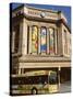 Bus Passing the Railway Station, Adelaide, South Australia, Australia-Neale Clarke-Stretched Canvas