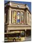 Bus Passing the Railway Station, Adelaide, South Australia, Australia-Neale Clarke-Mounted Photographic Print