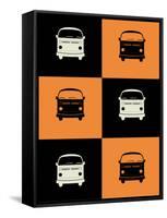 Bus Poster-NaxArt-Framed Stretched Canvas