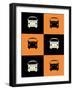 Bus Poster-NaxArt-Framed Art Print