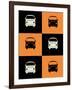 Bus Poster-NaxArt-Framed Art Print