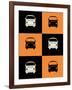 Bus Poster-NaxArt-Framed Art Print