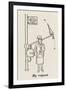 Bus Request Stop-William Heath Robinson-Framed Art Print