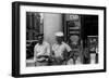 Bus station at Marion, Ohio, 1938-Ben Shahn-Framed Photographic Print