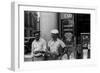 Bus station at Marion, Ohio, 1938-Ben Shahn-Framed Photographic Print