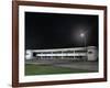 Bus Station at Night-Robert Brook-Framed Photographic Print