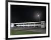 Bus Station at Night-Robert Brook-Framed Photographic Print