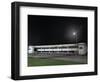 Bus Station at Night-Robert Brook-Framed Photographic Print