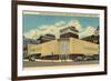 Bus Station, Omaha, Nebraska-null-Framed Premium Giclee Print