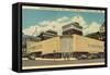 Bus Station, Omaha, Nebraska-null-Framed Stretched Canvas