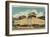 Bus Station, Omaha, Nebraska-null-Framed Art Print