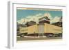 Bus Station, Omaha, Nebraska-null-Framed Art Print