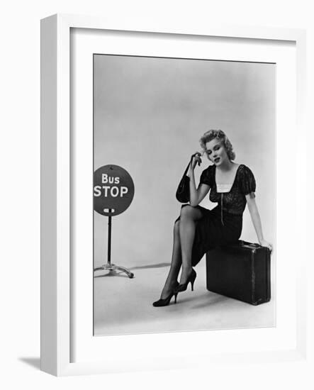 Bus Stop, 1956-null-Framed Photographic Print