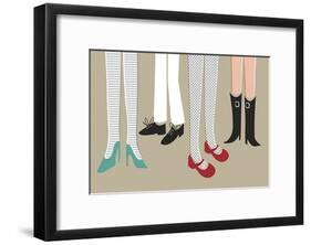 Bus Stop 1-Anthony Peters-Framed Art Print