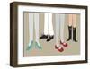 Bus Stop 1-Anthony Peters-Framed Art Print