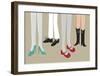 Bus Stop 1-Anthony Peters-Framed Giclee Print