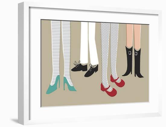 Bus Stop 1-Anthony Peters-Framed Giclee Print