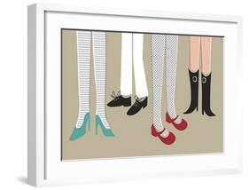 Bus Stop 1-Anthony Peters-Framed Giclee Print