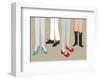 Bus Stop 1-Anthony Peters-Framed Art Print