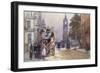 Bus Stop, Great George Street-John Sutton-Framed Premium Giclee Print